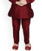 Picture of Beautiful Maroon Kids Kurta Pyjama