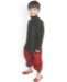 Picture of Marvelous Black Kids Kurta Pyjama