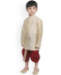 Picture of Shapely Cream Kids Kurta Pyjama