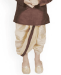 Picture of Radiant Brown Kids Kurta Pyjama