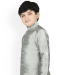 Picture of Classy Gray Kids Kurta Pyjama