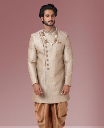 Picture of Beauteous Baige Sherwani