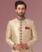 Picture of Elegant Gold Sherwani