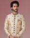 Picture of Sightly Gold/Blue Sherwani