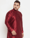 Picture of Shapely Maroon Kurtas