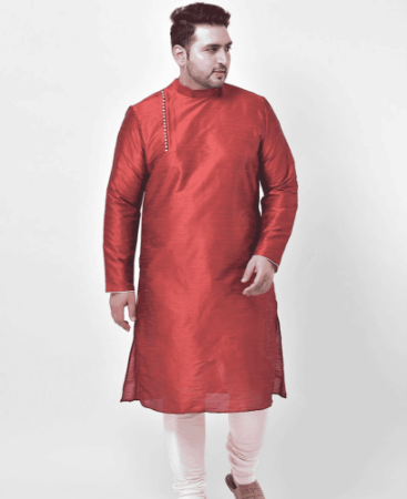 Picture of Resplendent Maroon Kurtas