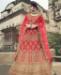 Picture of Well Formed Red Lehenga Choli