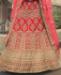 Picture of Well Formed Red Lehenga Choli