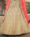 Picture of Good Looking Beige Lehenga Choli