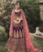 Picture of Fascinating Wine Lehenga Choli