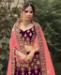 Picture of Fascinating Wine Lehenga Choli