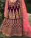 Picture of Fascinating Wine Lehenga Choli