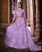 Picture of Elegant Purple Lehenga Choli