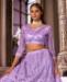 Picture of Elegant Purple Lehenga Choli