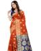 Picture of Beauteous Orenge Casual Saree