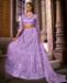 Picture of Sightly Purple Lehenga Choli