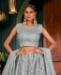 Picture of Radiant Gray Lehenga Choli