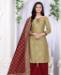 Picture of Shapely Beige Patiala Salwar Kameez