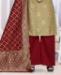 Picture of Shapely Beige Patiala Salwar Kameez