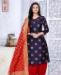 Picture of Statuesque Blue Patiala Salwar Kameez