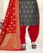 Picture of Taking Grey Patiala Salwar Kameez