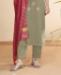 Picture of Delightful Kaki Readymade Salwar Kameez