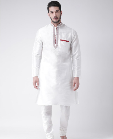 Picture of Shapely White Kurtas