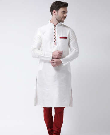 Picture of Sightly White Kurtas