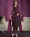 Picture of Graceful Purple Straight Cut Salwar Kameez