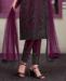 Picture of Graceful Purple Straight Cut Salwar Kameez