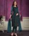 Picture of Resplendent Sea Blue Straight Cut Salwar Kameez