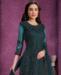 Picture of Resplendent Sea Blue Straight Cut Salwar Kameez