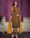 Picture of Alluring Yellow Straight Cut Salwar Kameez