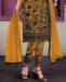 Picture of Alluring Yellow Straight Cut Salwar Kameez