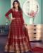 Picture of Lovely Red Anarkali Salwar Kameez