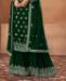 Picture of Elegant Green Straight Cut Salwar Kameez