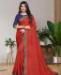 Picture of Appealing Red Casual Saree