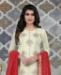 Picture of Charming White Straight Cut Salwar Kameez