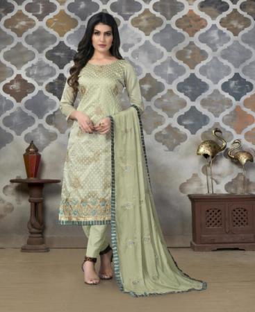 Picture of Nice Pista Straight Cut Salwar Kameez