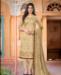 Picture of Nice Beige Straight Cut Salwar Kameez