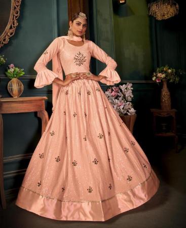 Picture of Sublime Peach Lehenga Choli