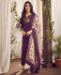 Picture of Marvelous Wine Readymade Salwar Kameez