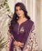 Picture of Marvelous Wine Readymade Salwar Kameez