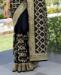 Picture of Superb Black Silk Saree