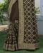 Picture of Superb Mehndi Silk Saree