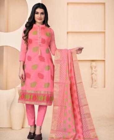 Picture of Alluring Pink Casual Saree