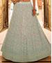 Picture of Nice Sky Blue Lehenga Choli