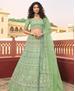 Picture of Beautiful Green Lehenga Choli