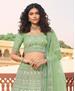 Picture of Beautiful Green Lehenga Choli