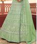 Picture of Beautiful Green Lehenga Choli